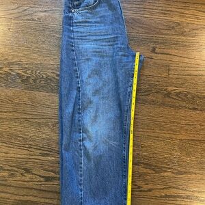 Mother the Half Pipe Ankle High Rise Barrel Jeans